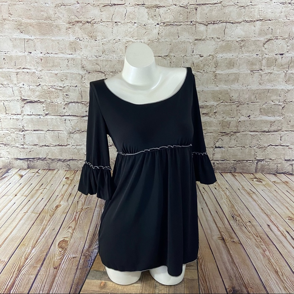 Studiom black quarter sleeve pheasant size small